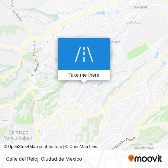 Calle del Reloj map