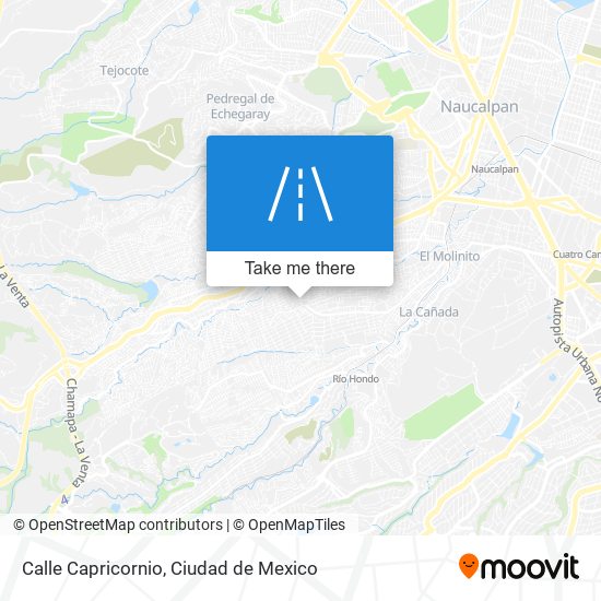 Calle Capricornio map