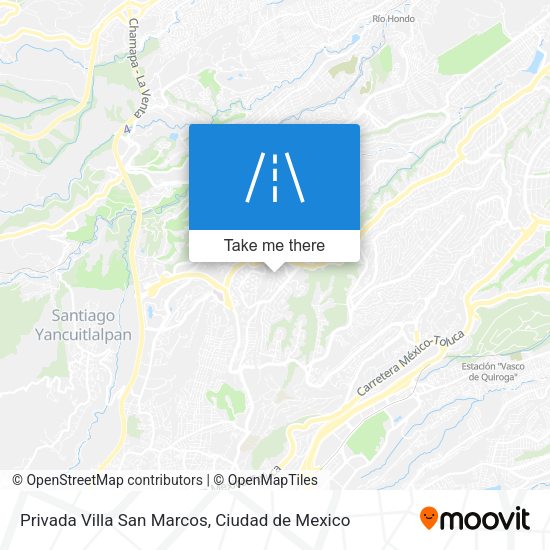 Privada Villa San Marcos map