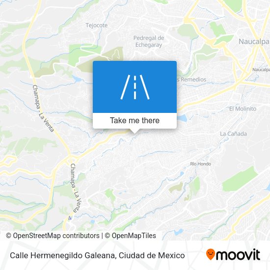Calle Hermenegildo Galeana map