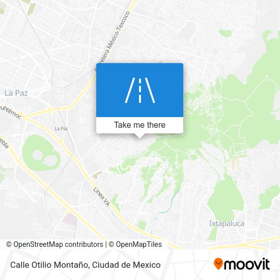 Calle Otilio Montaño map
