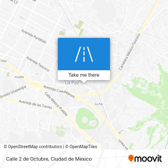 Calle 2 de Octubre map