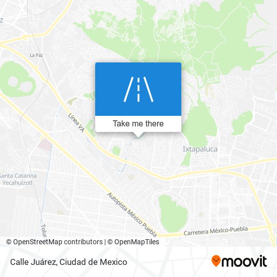 Calle Juárez map