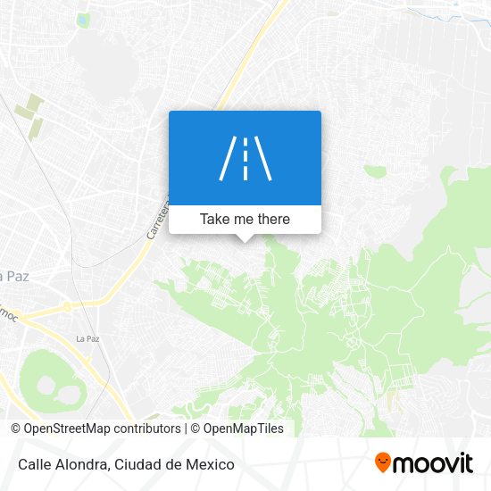 Calle Alondra map