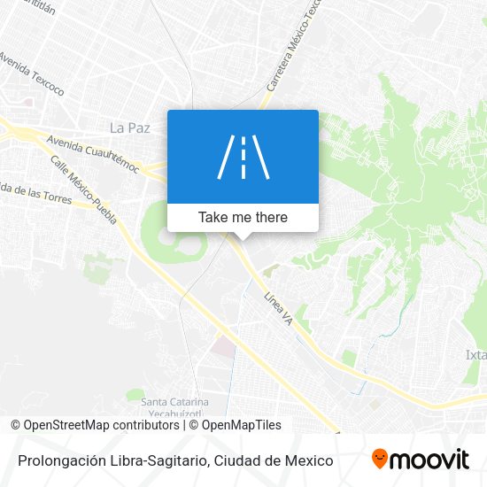 Prolongación Libra-Sagitario map