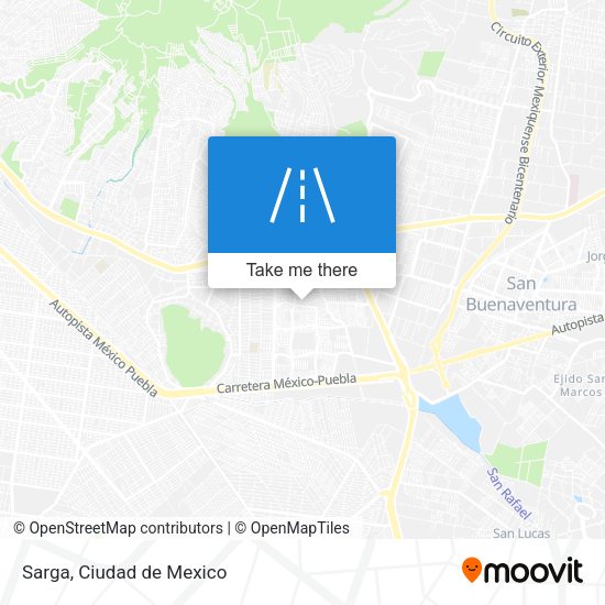 Mapa de Sarga