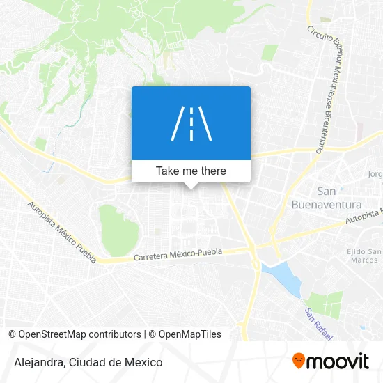 Mapa de Alejandra
