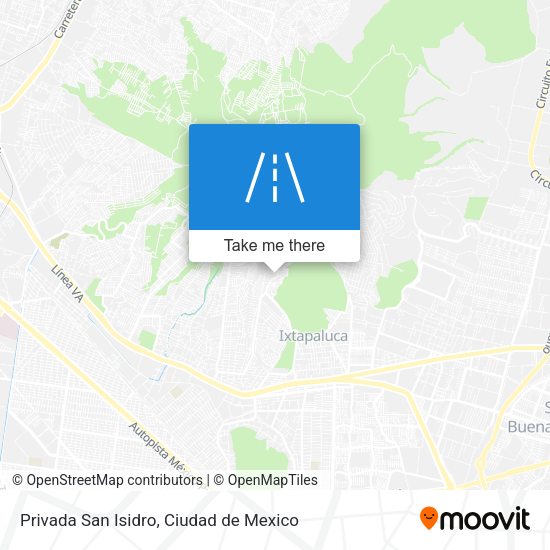Privada San Isidro map