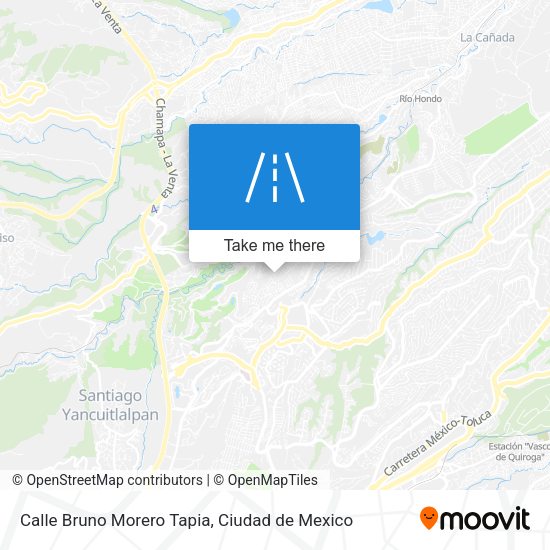 Calle Bruno Morero Tapia map