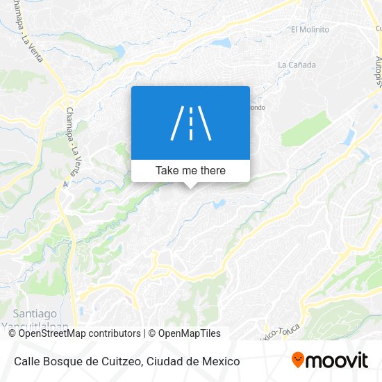 Calle Bosque de Cuitzeo map