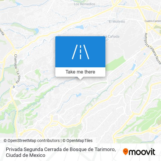 Privada Segunda Cerrada de Bosque de Tarimoro map