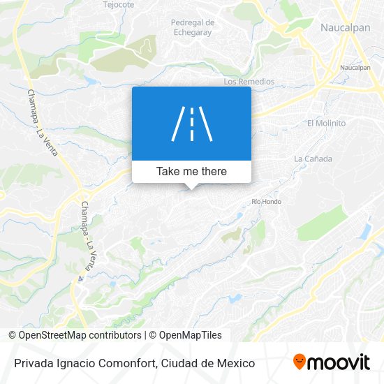 Mapa de Privada Ignacio Comonfort