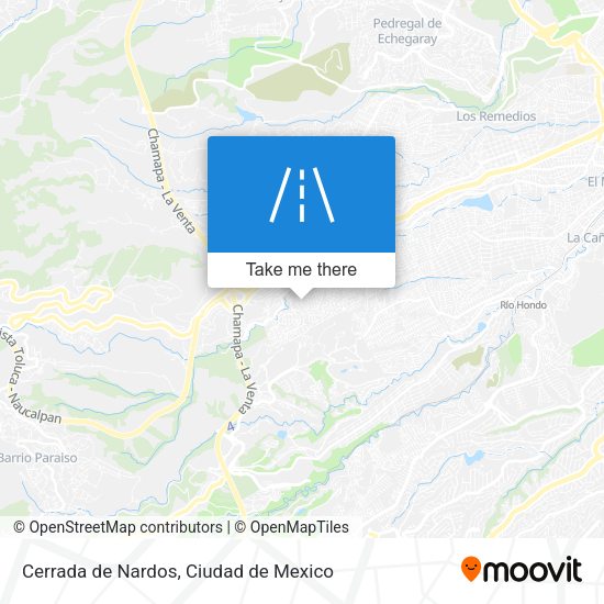 Cerrada de Nardos map