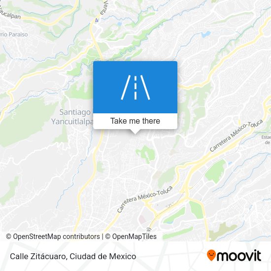 Mapa de Calle Zitácuaro