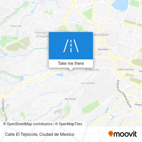 Calle El Tejocote map