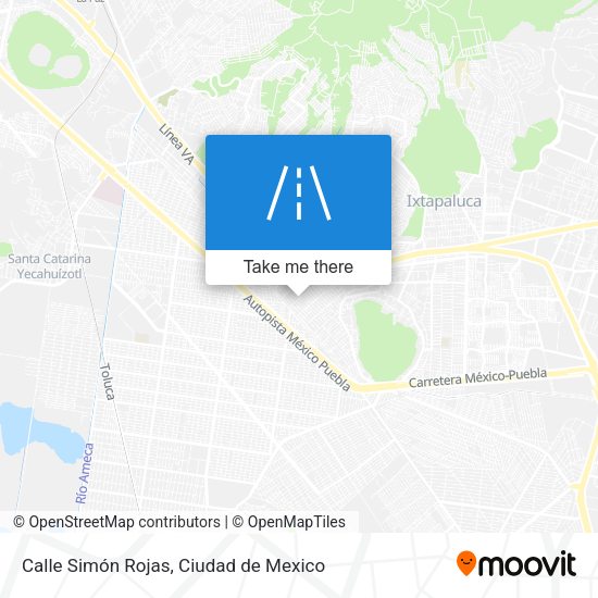Calle Simón Rojas map