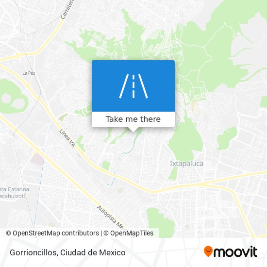 Mapa de Gorrioncillos