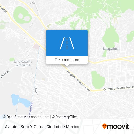 Avenida Soto Y Gama map
