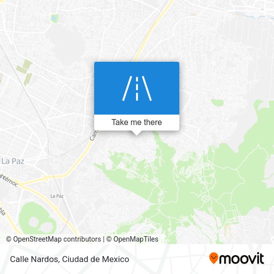 Mapa de Calle Nardos
