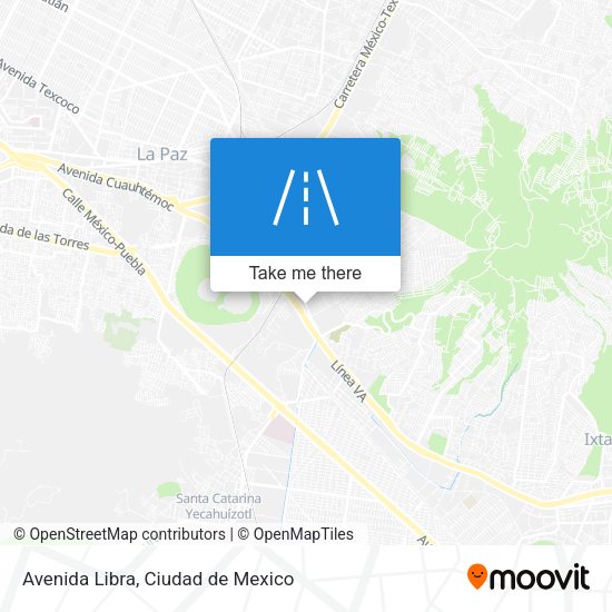 Avenida Libra map