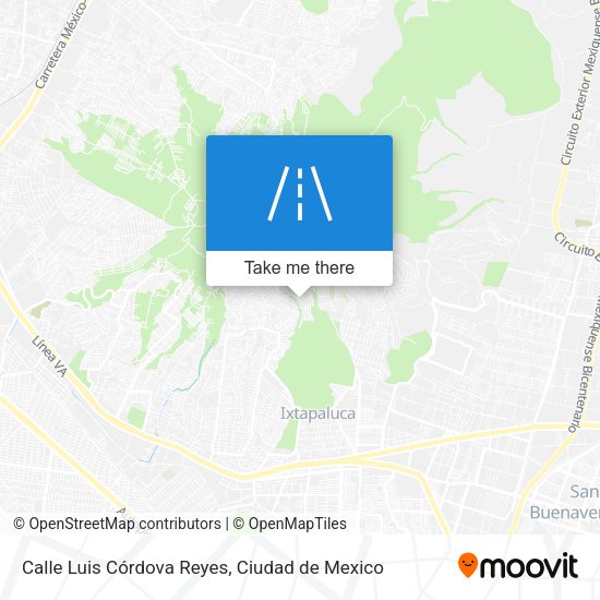 Calle Luis Córdova Reyes map