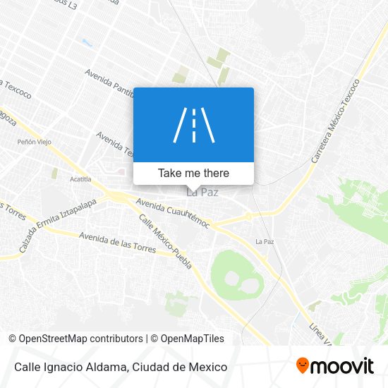 Mapa de Calle Ignacio Aldama