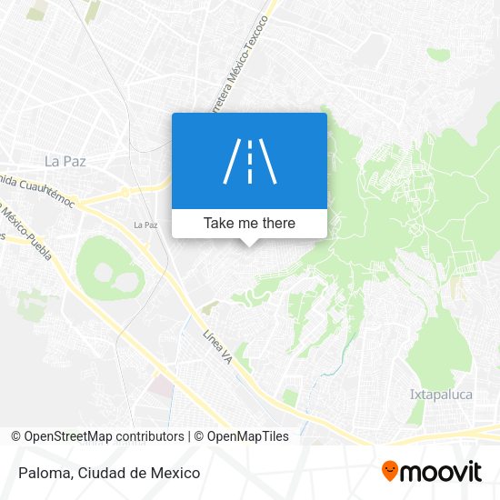 Mapa de Paloma