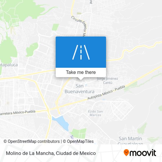 Molino de La Mancha map