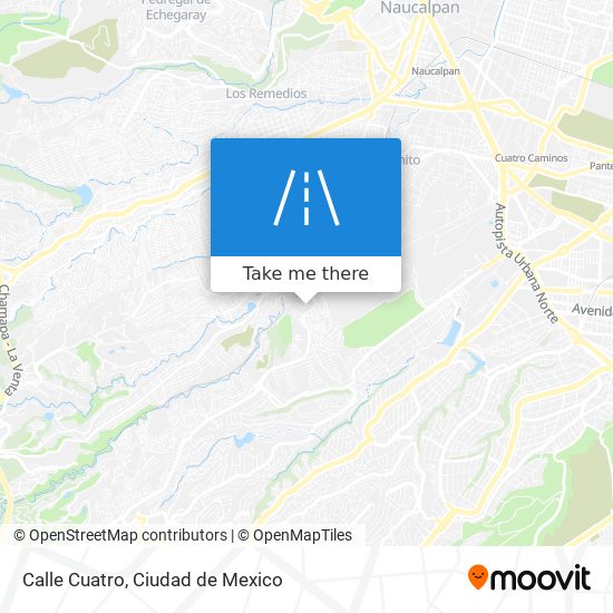 Mapa de Calle Cuatro