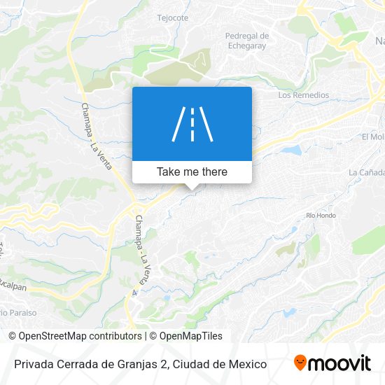 Privada Cerrada de Granjas 2 map