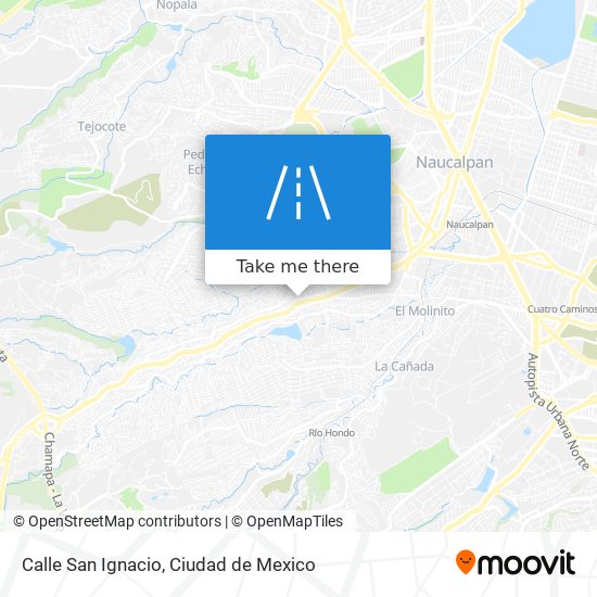 Calle San Ignacio map