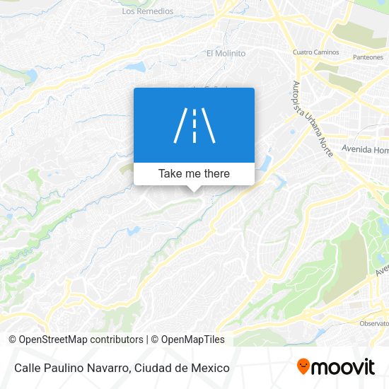 Mapa de Calle Paulino Navarro