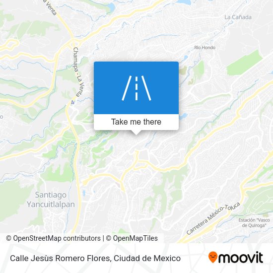 Calle Jesùs Romero Flores map
