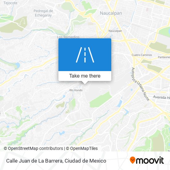 Calle Juan de La Barrera map