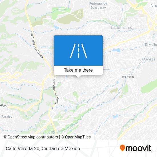 Calle Vereda 20 map