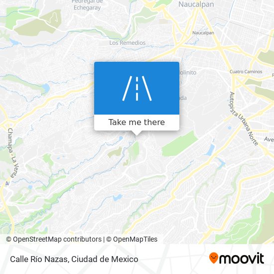 Calle Río Nazas map