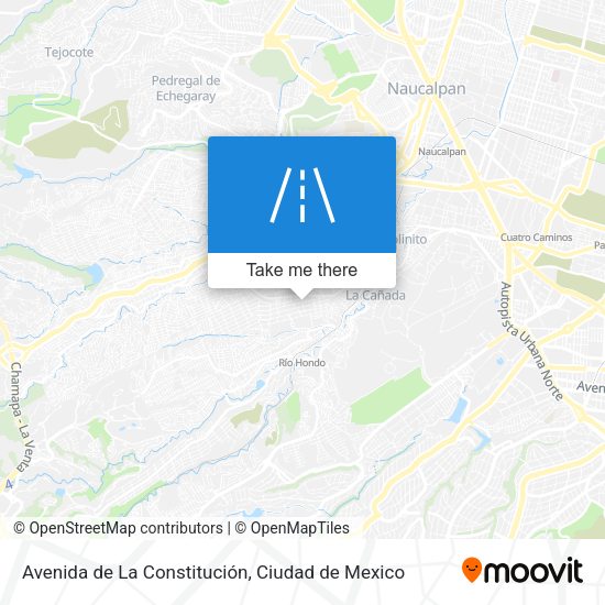 Mapa de Avenida de La Constitución