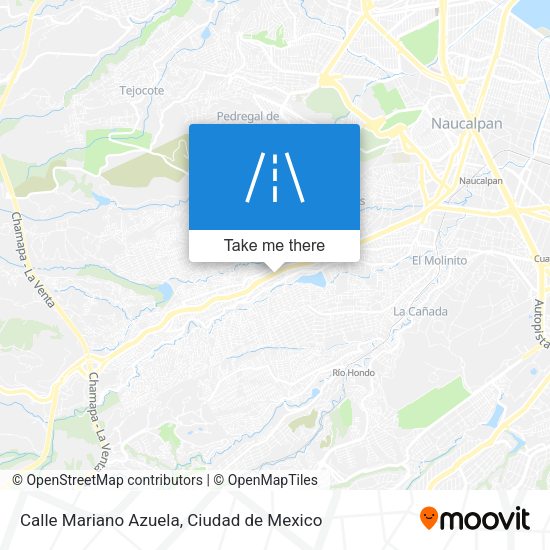 Mapa de Calle Mariano Azuela