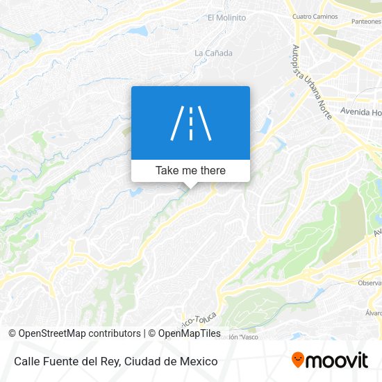 Mapa de Calle Fuente del Rey