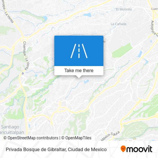 Privada Bosque de Gibraltar map