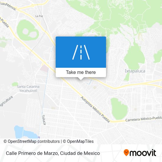 Calle Primero de Marzo map