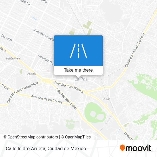 Calle Isidro Arrieta map