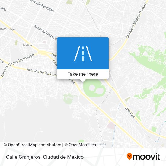 Calle Granjeros map