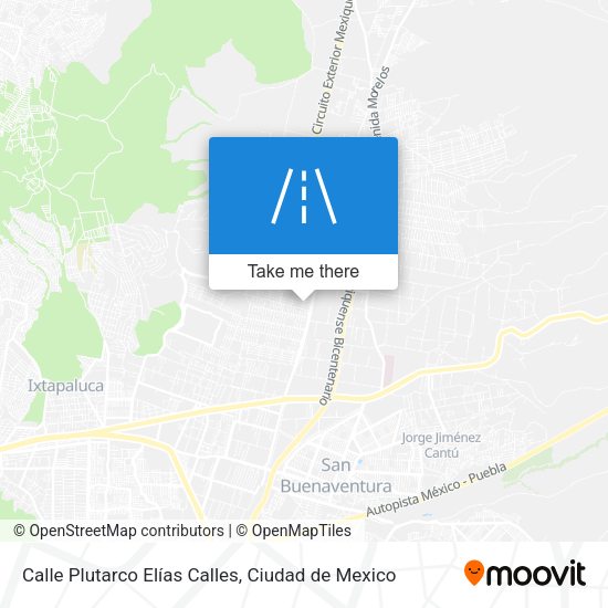 Calle Plutarco Elías Calles map
