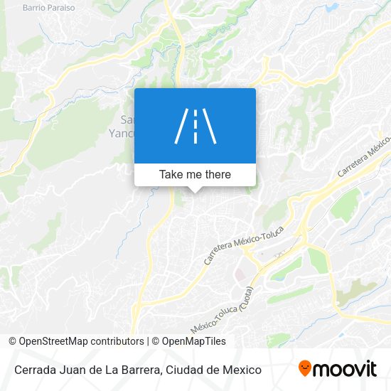 Cerrada Juan de La Barrera map