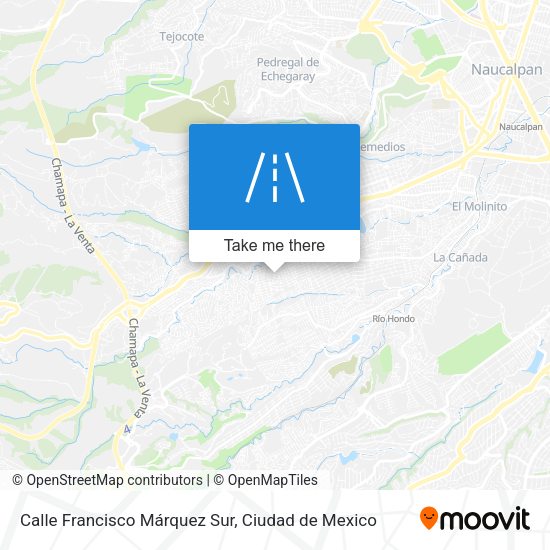 Calle Francisco Márquez Sur map