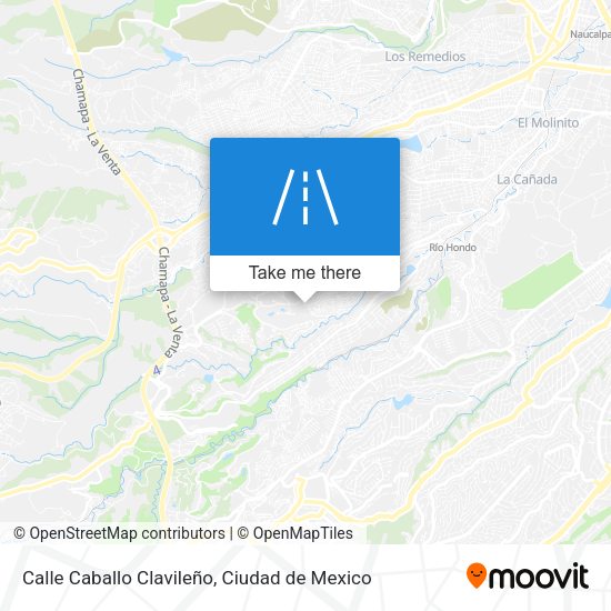 Calle Caballo Clavileño map