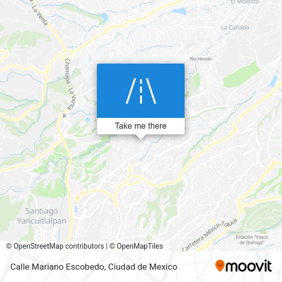 Calle Mariano Escobedo map