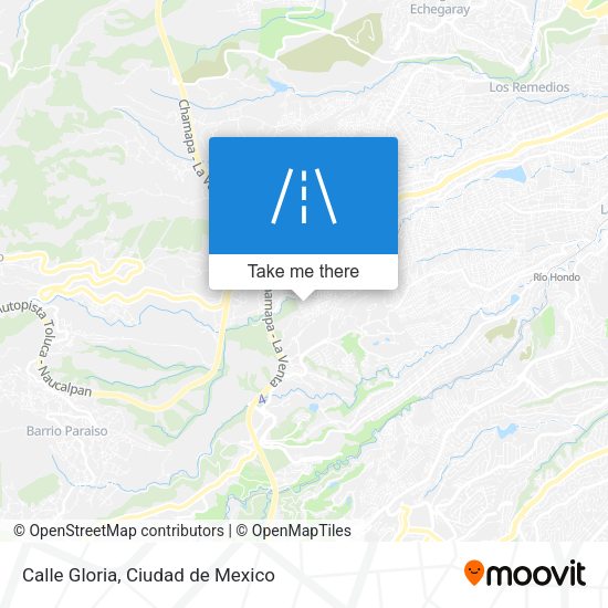Calle Gloria map