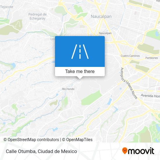 Mapa de Calle Otumba